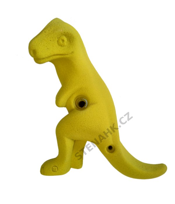 Makak dětský chyt TYRANOSAURUS XL, žlutá, XL